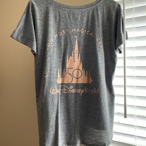 WDW 50th anniversary celebration women’s t-shirt